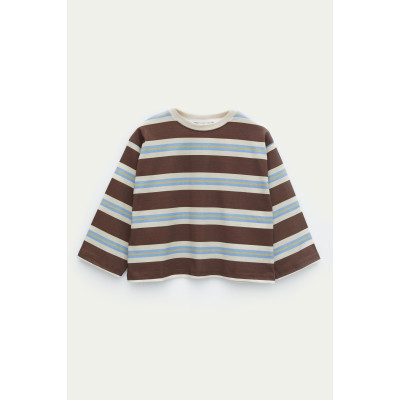 Kahve Çizgili Tshirt Kahve Çizgili Tshirt