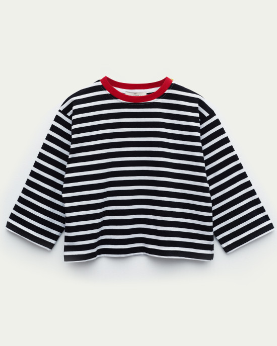 Siyah Beyaz Çizgili Tshirt Siyah Beyaz Çizgili Tshirt