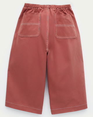 Pembe Pileli Bol Pantolon Pembe Pileli Bol Pantolon