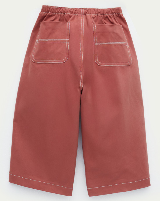 Pembe Pileli Bol Pantolon Pembe Pileli Bol Pantolon