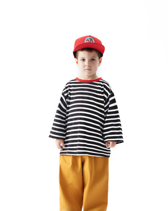 Siyah Beyaz Çizgili Tshirt Siyah Beyaz Çizgili Tshirt